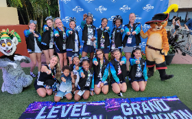 Sandusky Competition Cheer Ranks at Nationals