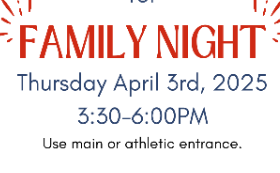 Family Night at Sandusky Intermediate School - April 3, 2025
