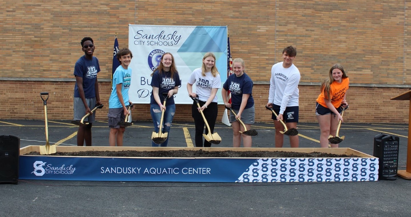 Sandusky Aquatic Center Groundbreaking