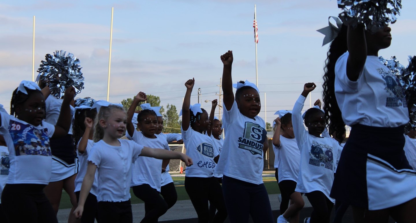 Blue Streak Mini Cheer Night