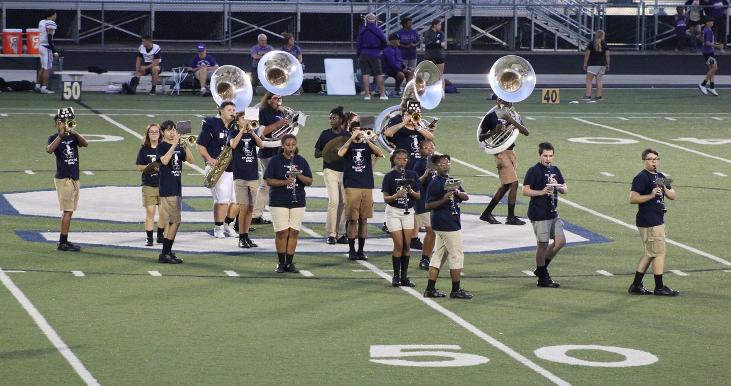 SHS Marching Band Performs